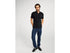Benetton Black Men Slim Fit Polo SKU: 3WG9U301Z_100 Image 01