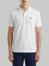 Benetton White Men Slim Fit Polo SKU: 3WG9U301Z_101 Image 00