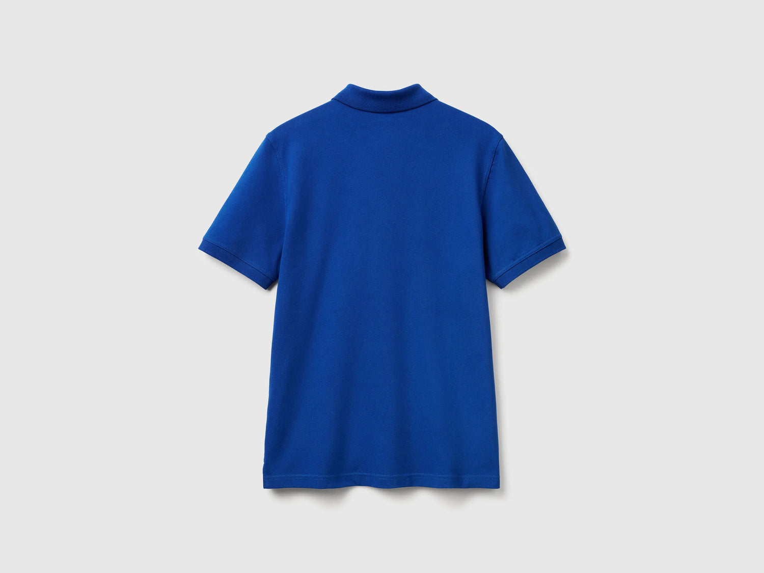 Benetton Bright Blue Men Slim Fit Polo SKU: 3WG9U301Z_19R Image 06