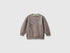Benetton Dark Gray Boys Sweatshirt with Pockets SKU: 3WNCG200T_00W Image 01