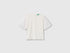 Benetton_T-Shirt with Lace Sleeve_3WYWC10O6_901_01