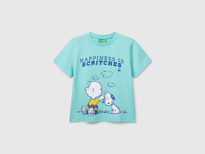 Benetton_T-Shirt with Snoopy ©Peanuts Print_3X1SG10IB_18T_01