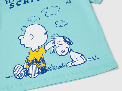 Benetton_T-Shirt with Snoopy ©Peanuts Print_3X1SG10IB_18T_03