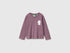 Benetton Plum Girls Capyfun Capybara T-Shirt 100% Cotton SKU: 3XUGG10NS_048 Image 01