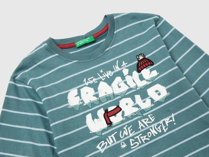 Benetton_Light Blue_Striped T-Shirt with Print_3XVJG10KW_906_03