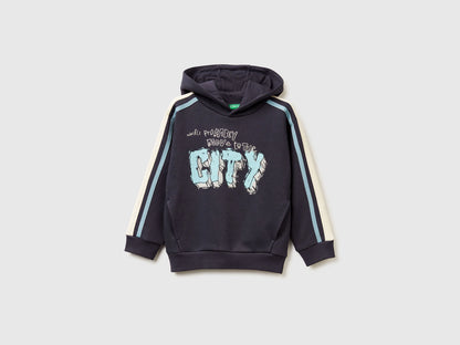 Benetton_Air Force Blue_Oversized Hoodie_3YBPG2018_0J8_01