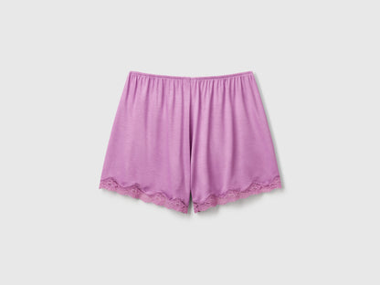 Benetton_Flowy Shorts with Lace_3Z123900V_3Z4_05