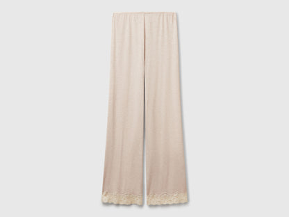 Benetton_Flowy Trousers with Lace_3Z123F04A_729_05