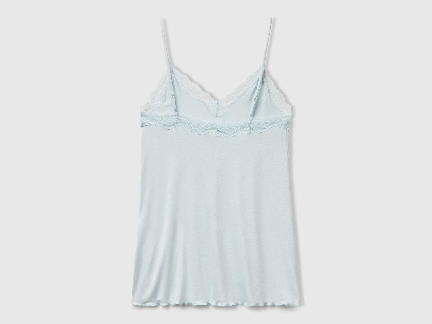 Benetton_Tank Top with Lace Edge_3Z123H00J_25G_05