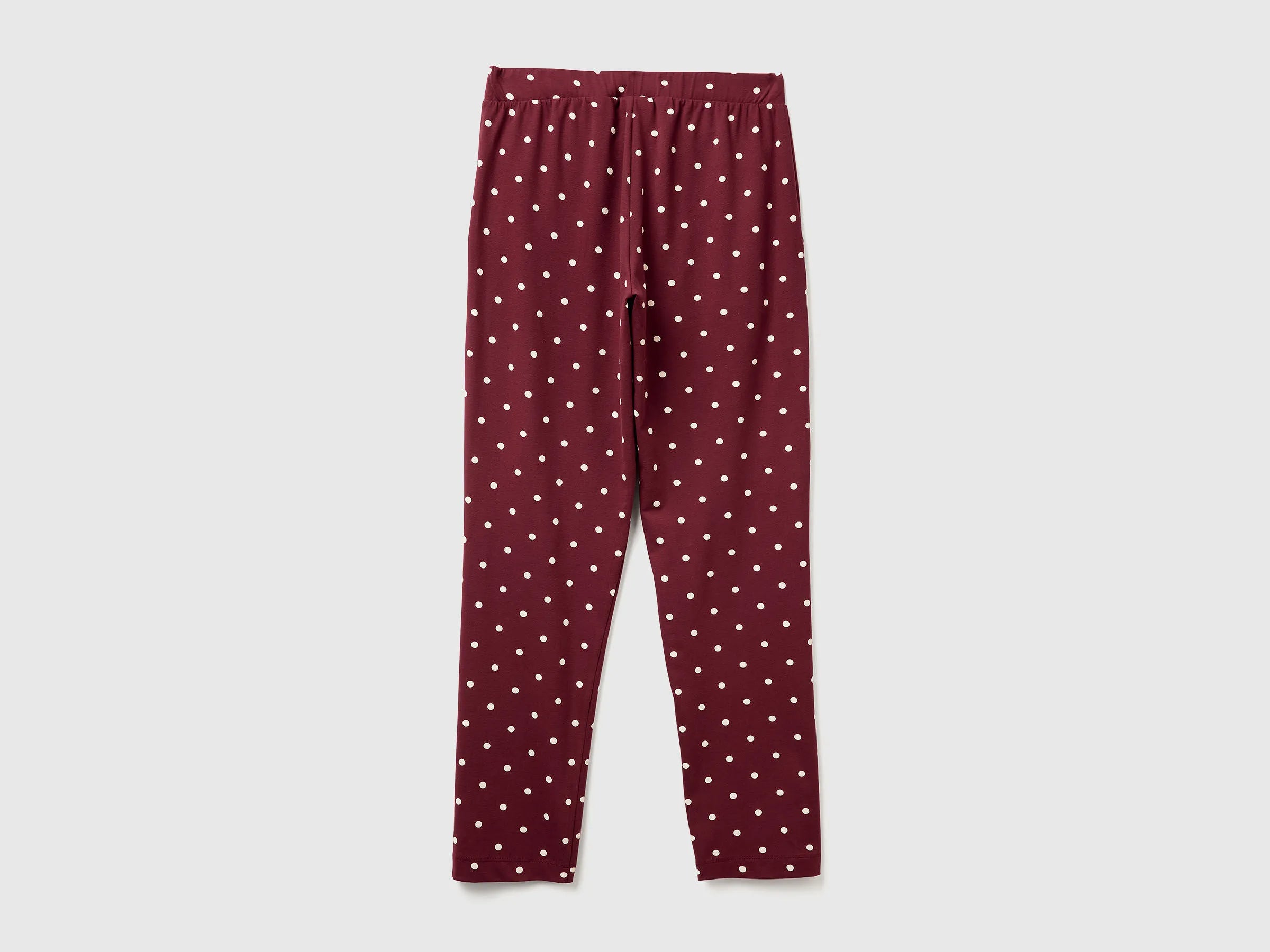 Benetton_Burgundy_Warm Polka Dot Trousers_3ZMB3F04P_62Q_02
