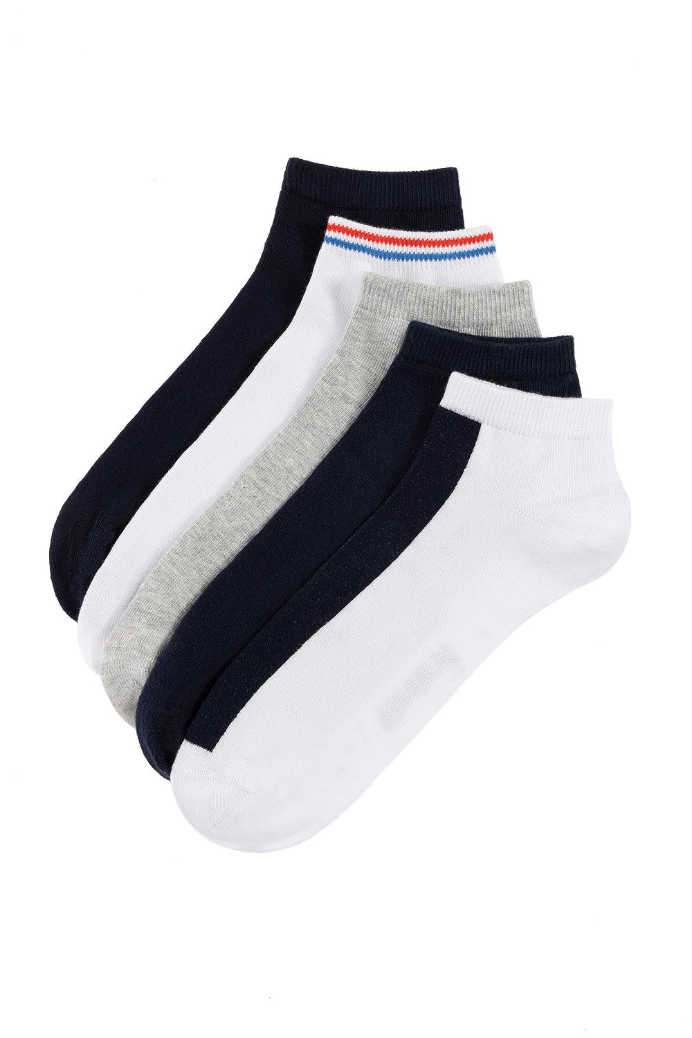 4-Pack Multi-Color Ankle Socks