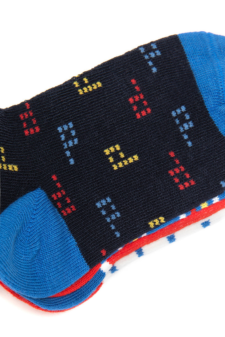 4-Pack Multi-Color Socks