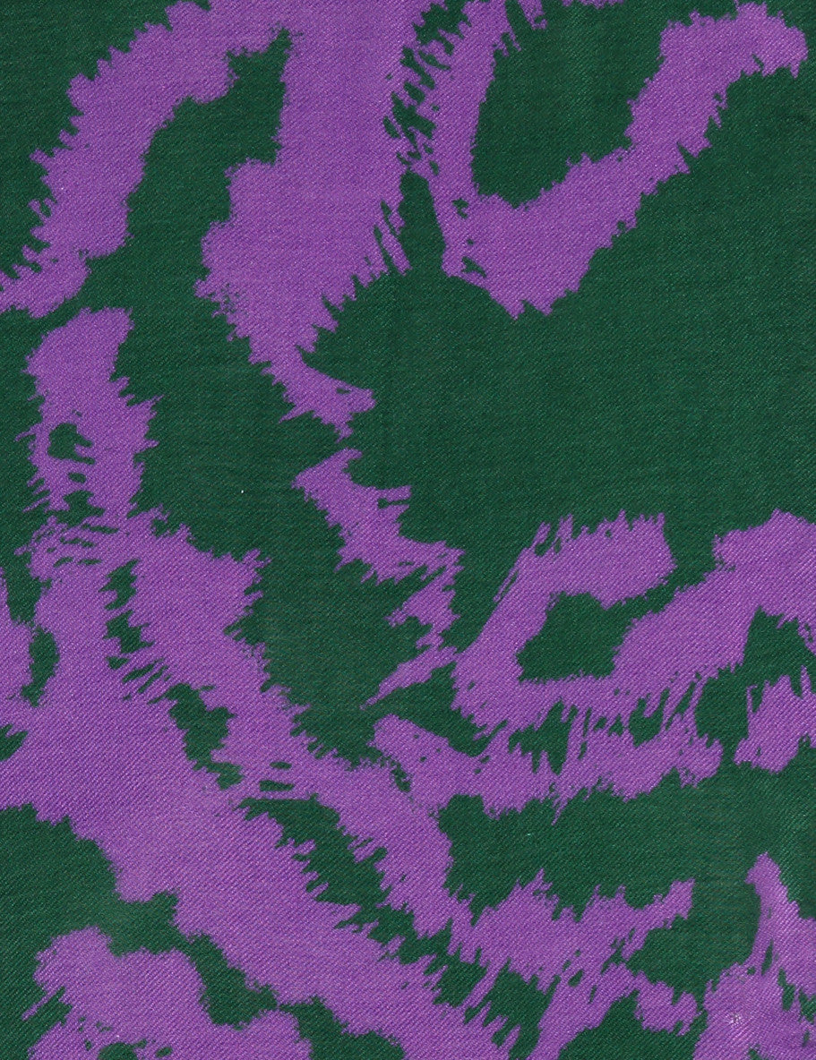 Samoon_Dark Lake Blue Patterned_Shawl_400004-80004_8452_02