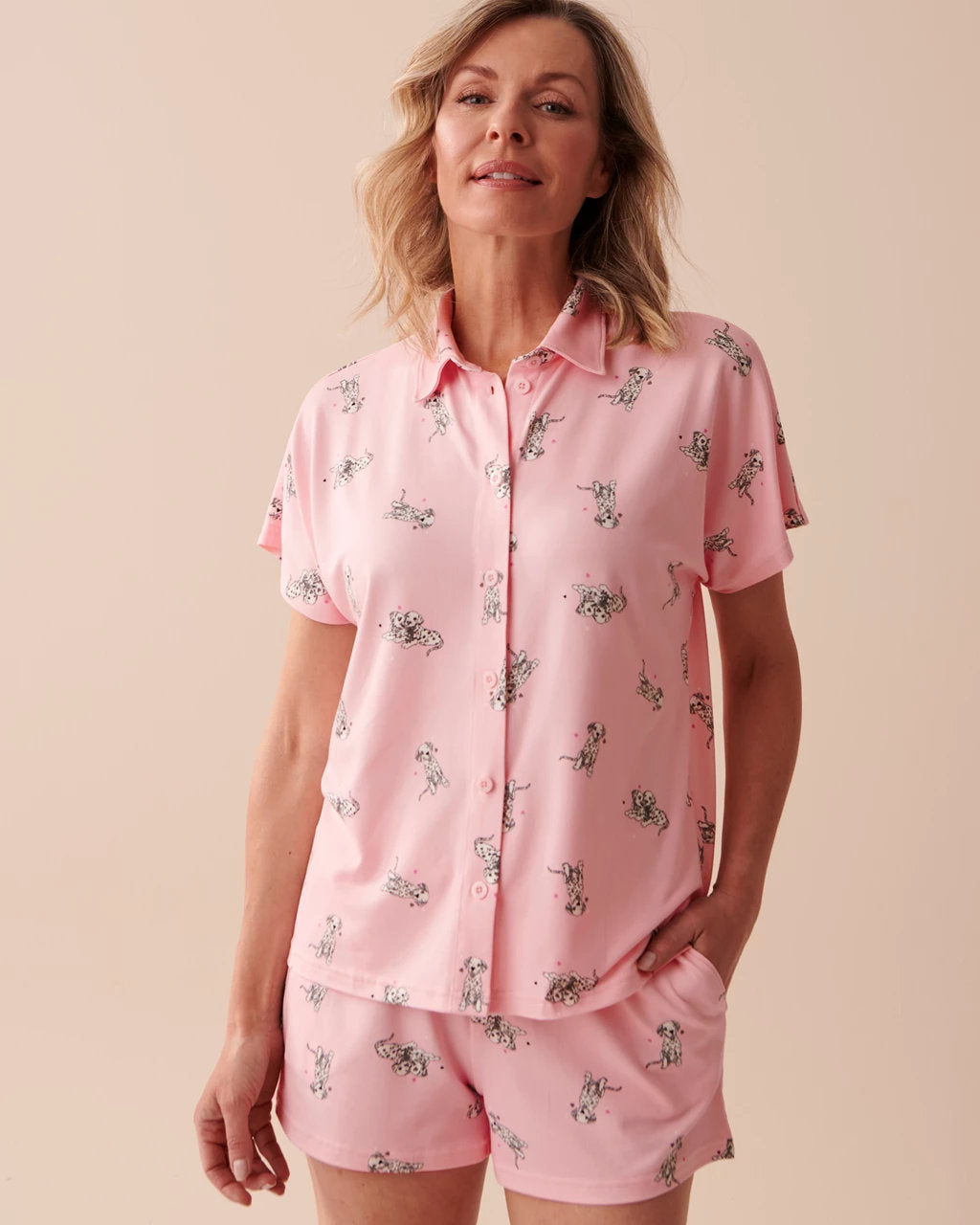 Peachy D Dalmatien Shirt Short Sleeve_40100532_P60252_01