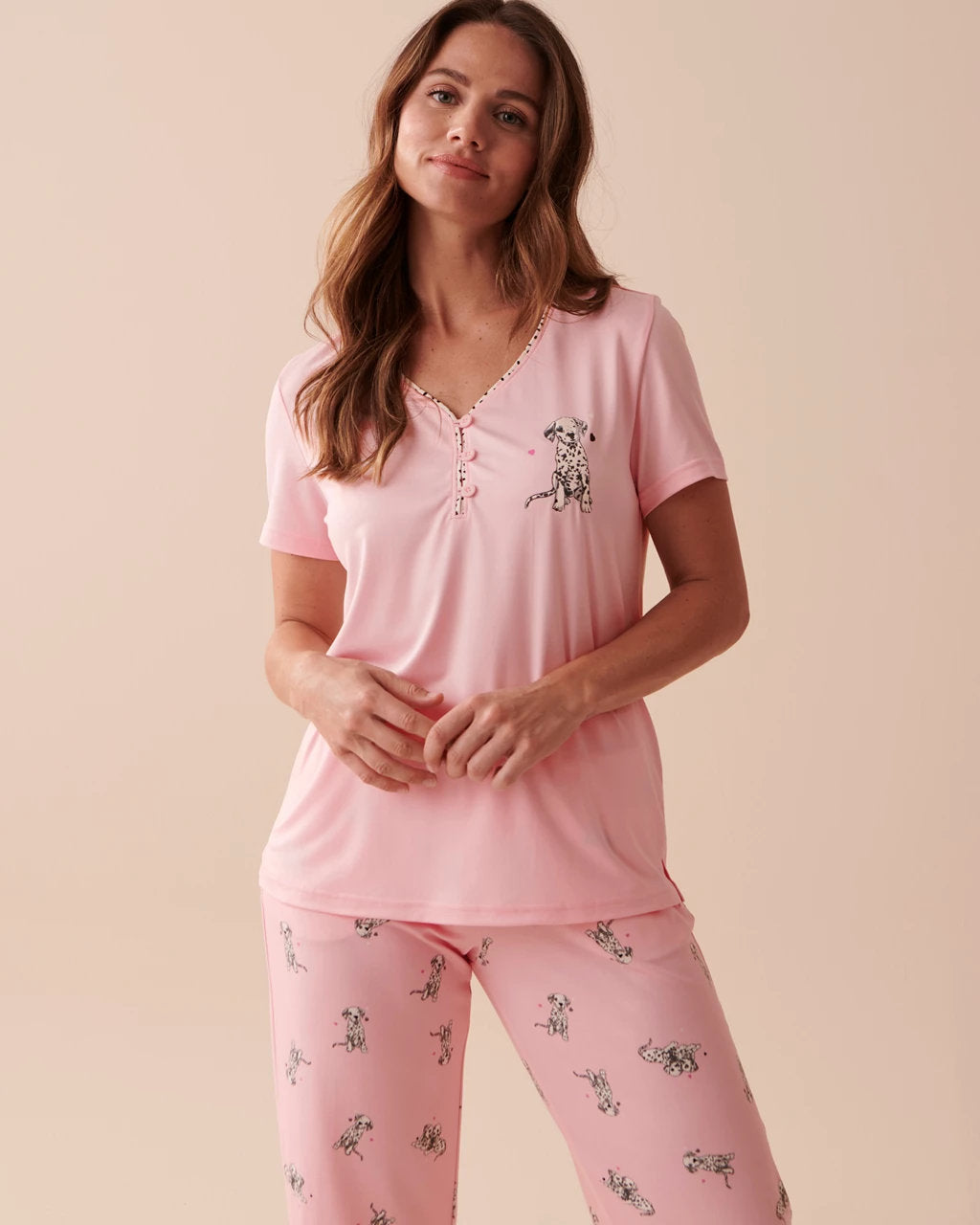 Peachy D Dalmatien T Shirt Short Sleeve_40100533_60165_01