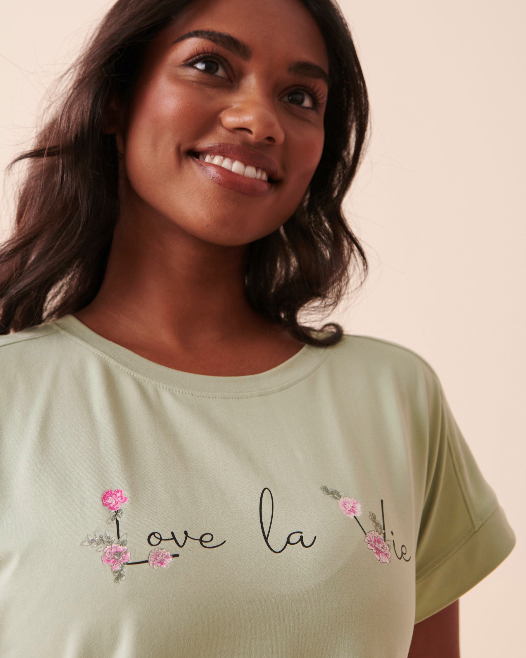 Peachy D Love T Shirt S/Sl_40100536_30035_03