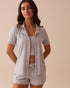 Cotton Short Sleeve Button-Down Shirt_40100600_P00359_01