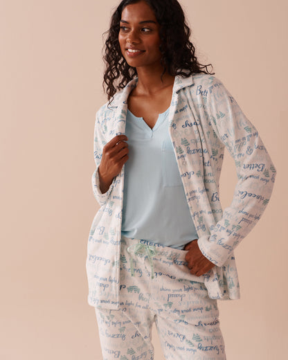 Winter Print Soft Velour Button-down Shirt_40100636_P10451_04