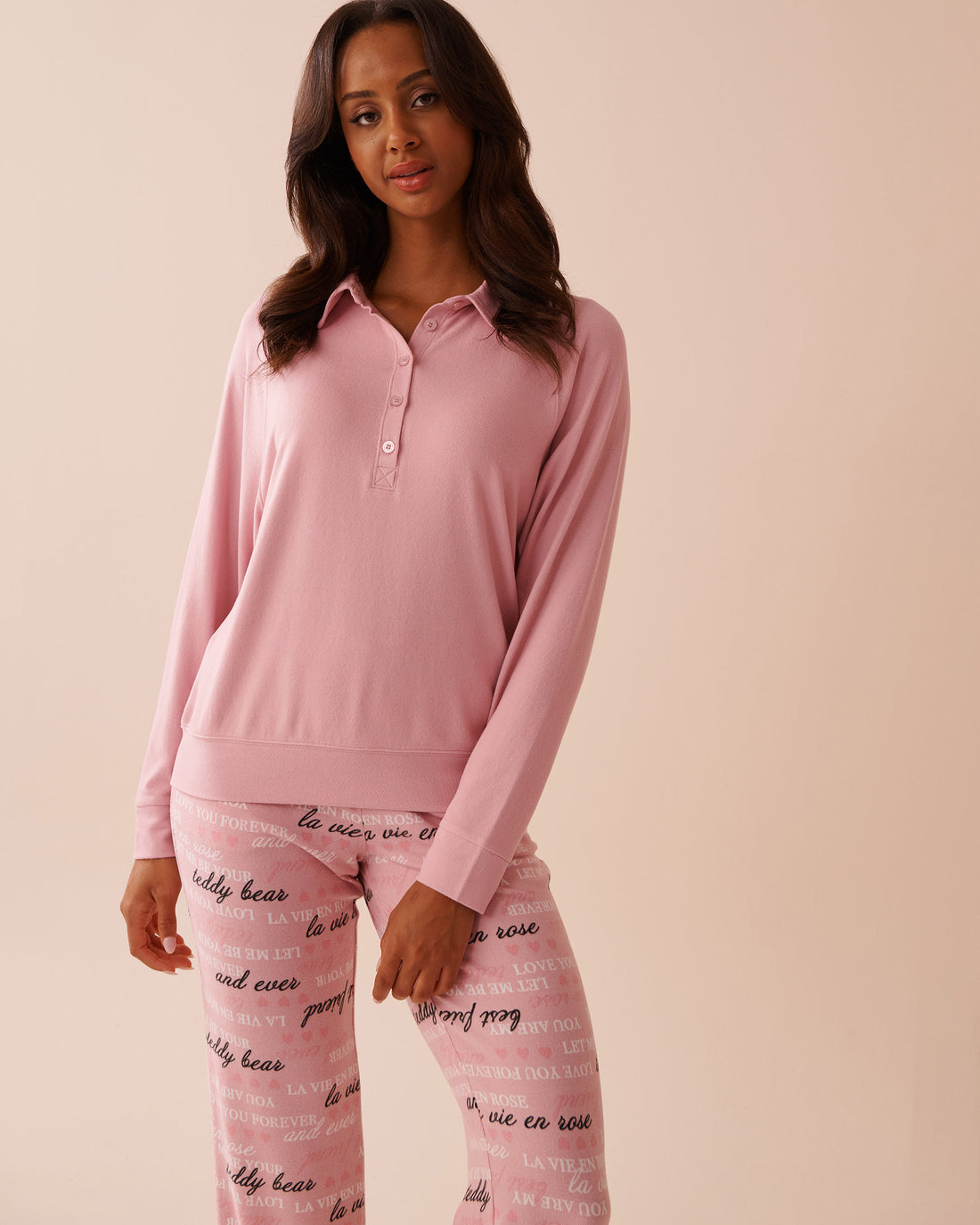 La Vie en Rose_Recycled Fibers Long Sleeve Shirt_40100674_60036_01