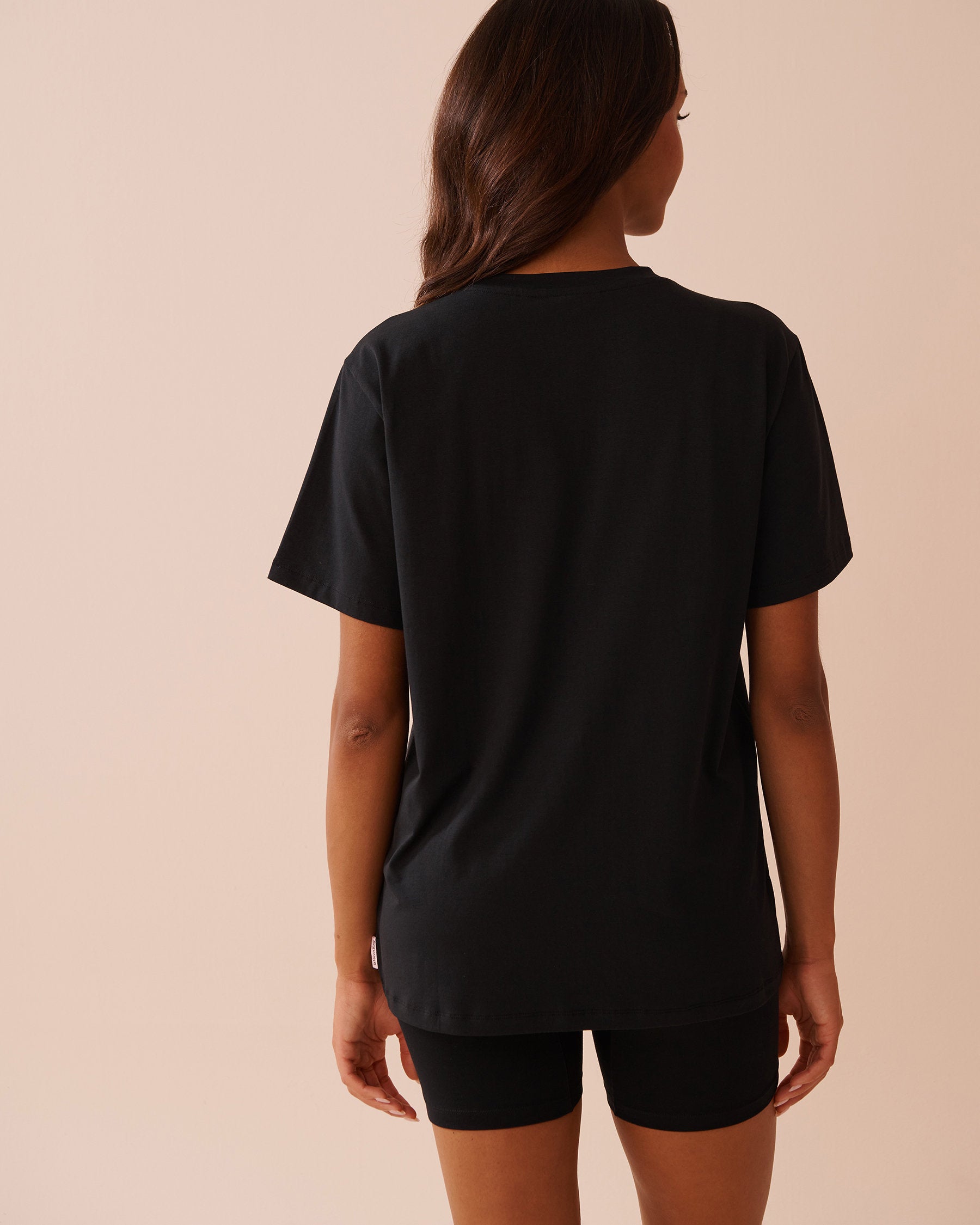 La Vie en Rose_Cotton T-Shirt with Pocket_40100677_00001_02