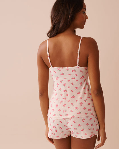 La Vie en Rose_Rose Print Super Soft Cami_40100687_P20065_02