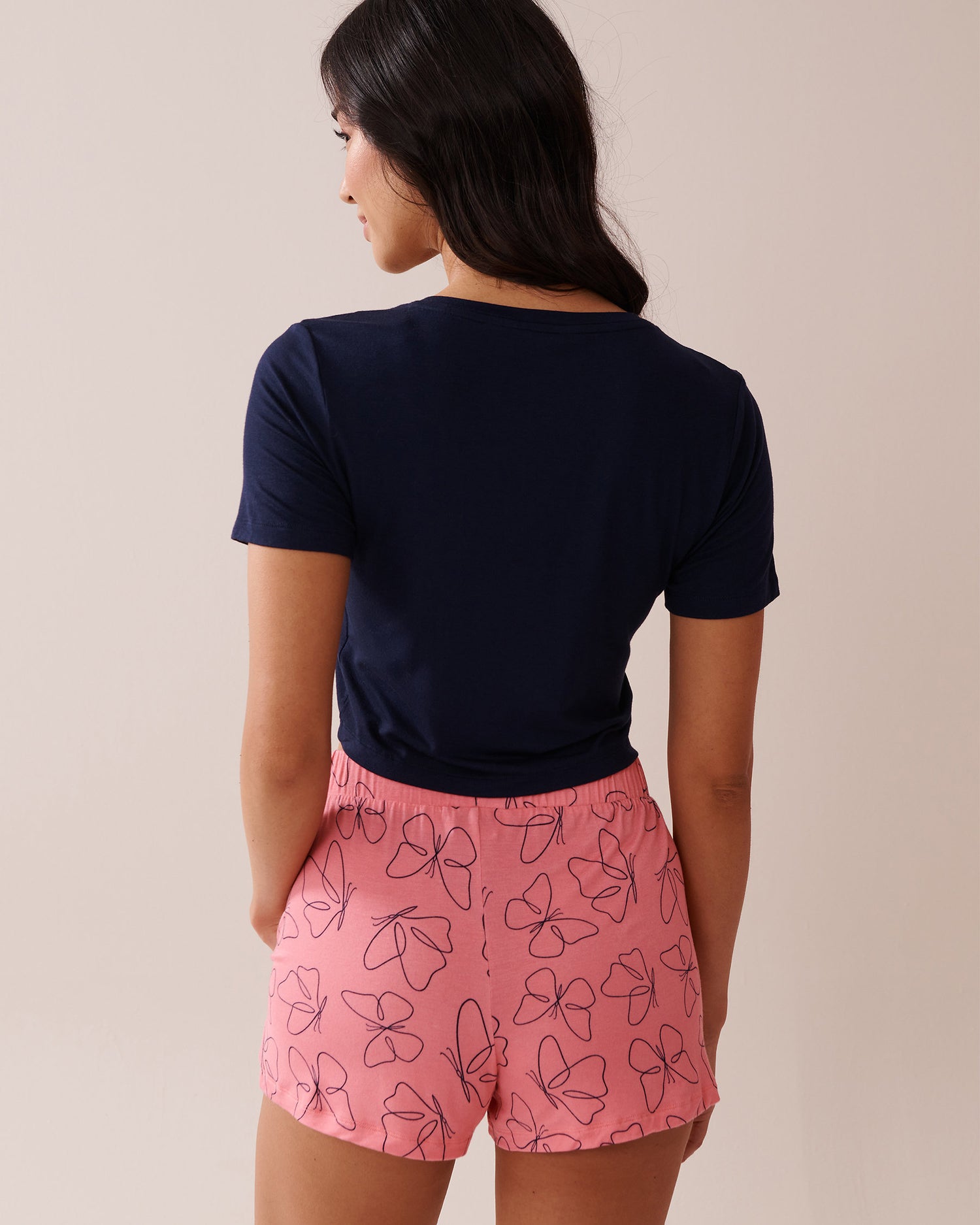 La Vie en Rose_Soft Jersey Crop T-Shirt_40100718_40099_02