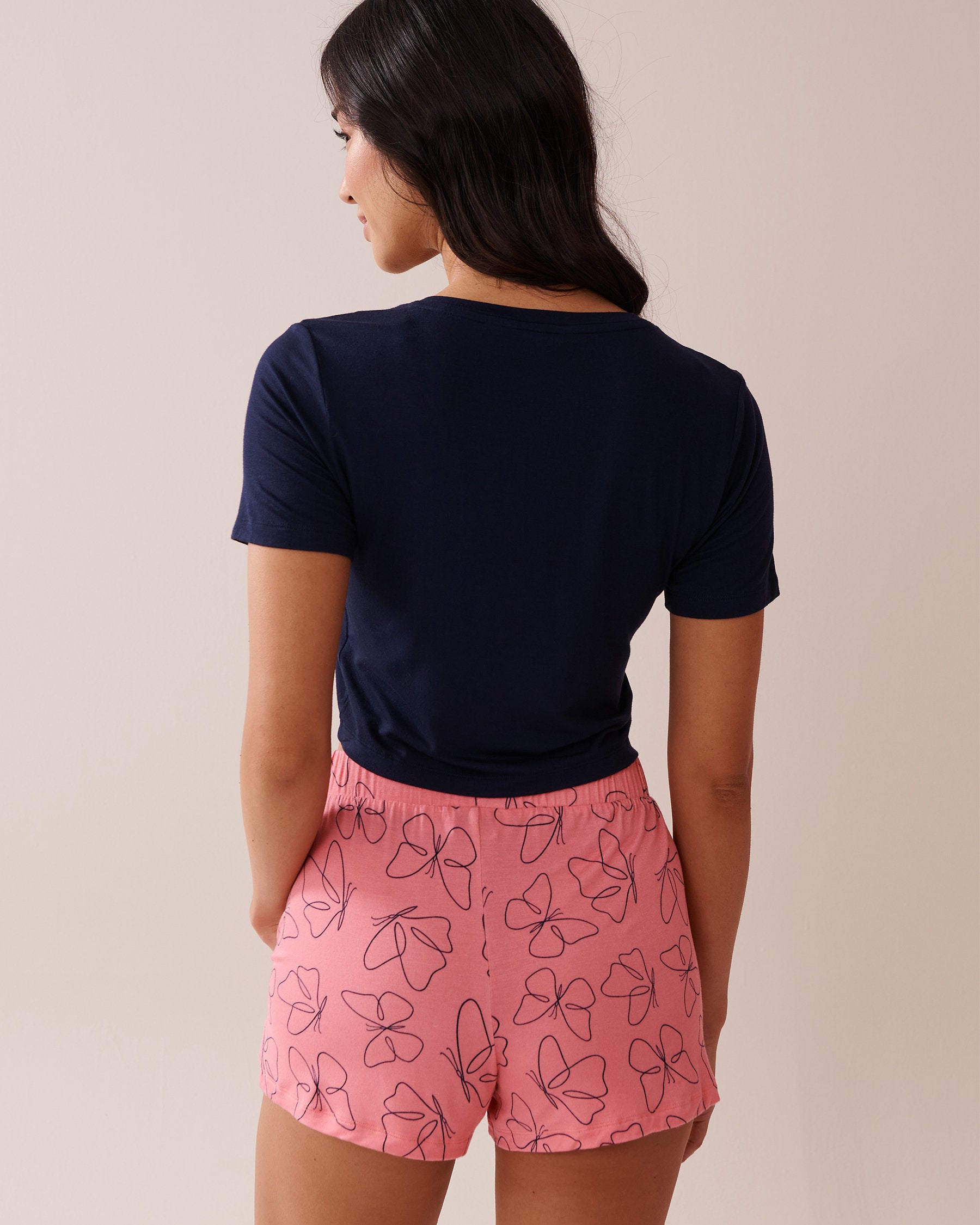 La Vie en Rose_Soft Jersey Crop T-Shirt_40100718_40099_02