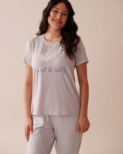 La Vie en Rose_Seashell Print Super Soft T-Shirt_40100735_P00020_01