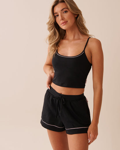 La Vie en Rose_Black Beauty_Cotton Crop Cami_40100763_00001_01