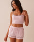 La Vie en Rose_Parfait Pink Pinstripe_Cotton Crop Cami_40100763_P60387_01