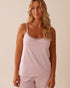La Vie en Rose_Parfait Pink Pinstripe_Cotton Cami_40100764_P60387_01