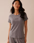 La Vie en Rose_Charcoal Mix_Cotton T-shirt_40100766_00008_01