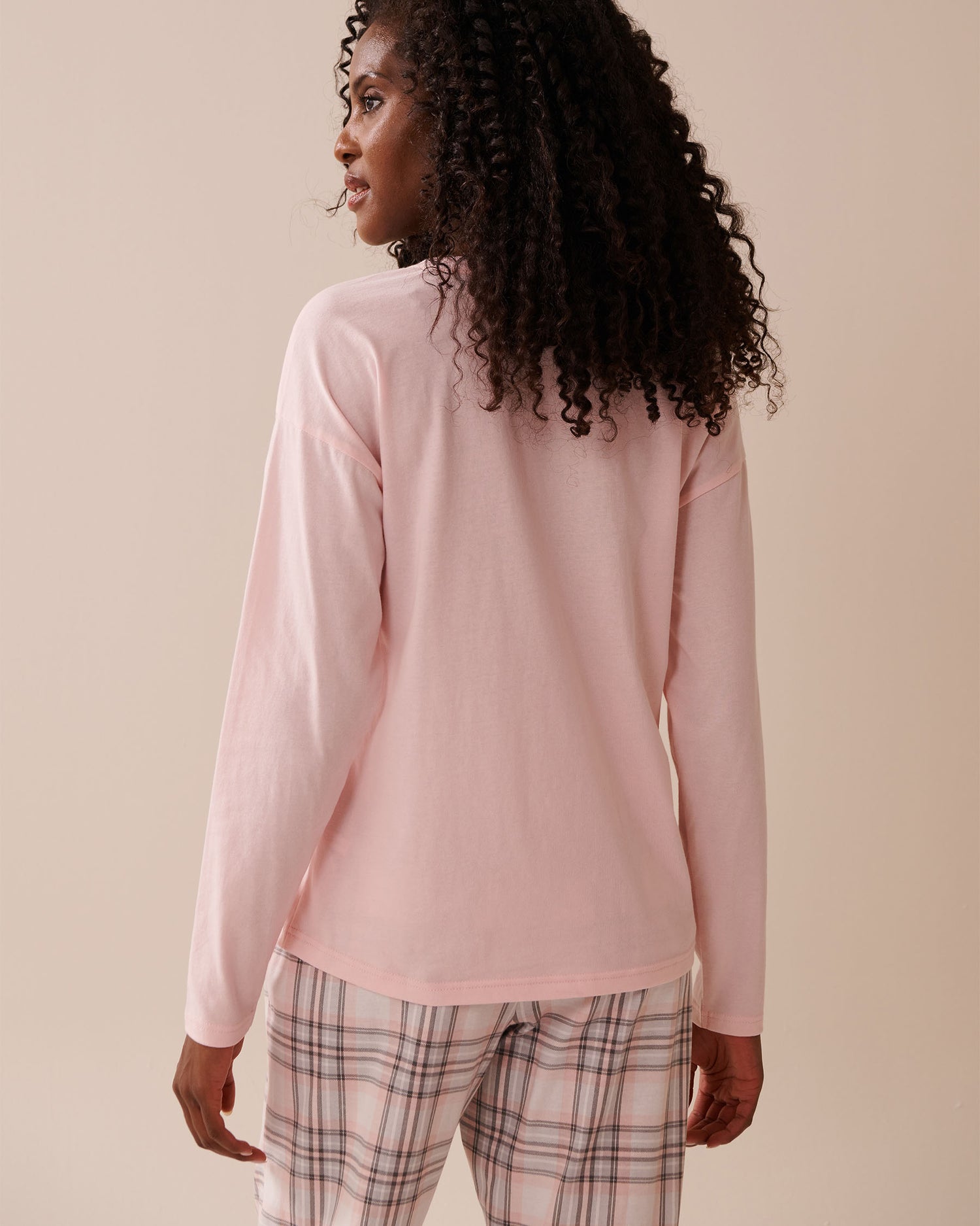 La Vie en Rose_Lotus_Mouse Print Cotton Long Sleeve Shirt_40100769_60021_02