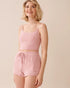 La Vie en Rose_Zephyr Mini Dot_Cotton Crop Cami with Shelf Bra_40100782_P60402_01
