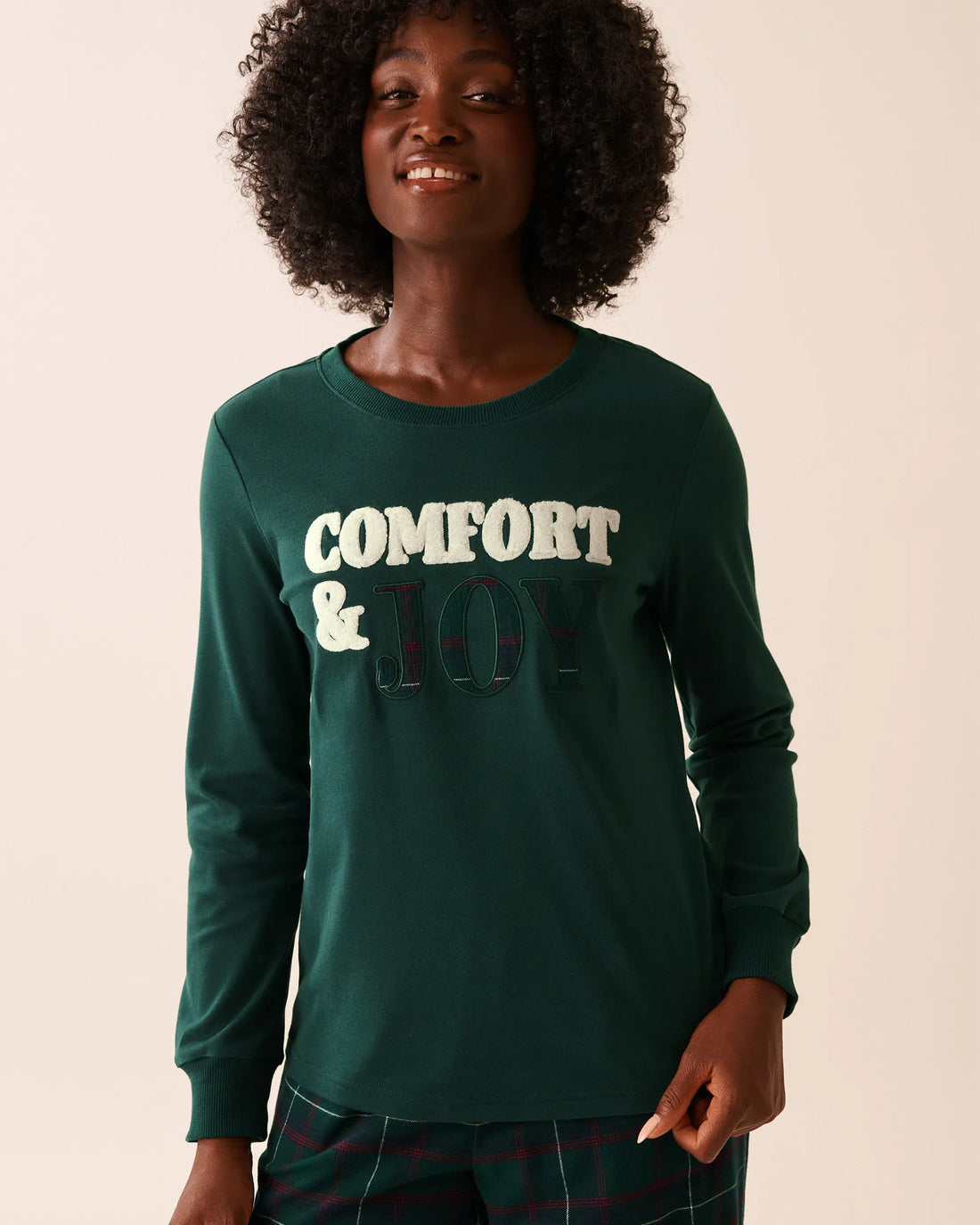 La Vie en Rose_Botanical Garden_Comfort &amp; Joy Interlock Sweater_40100788_30140_03