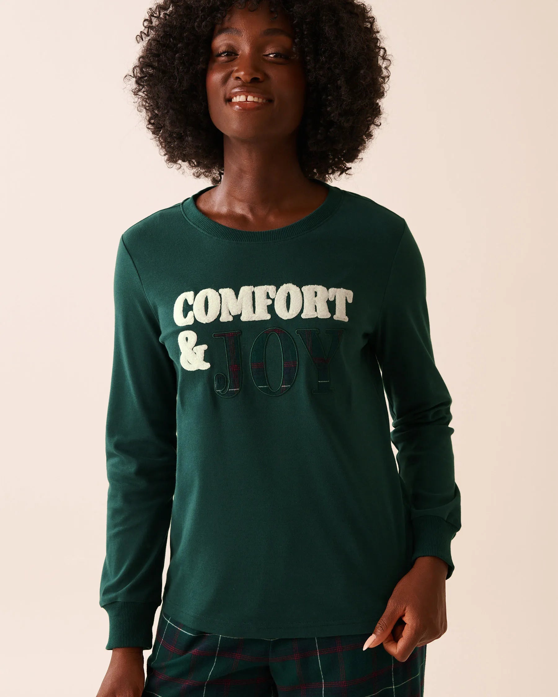 La Vie en Rose_Botanical Garden_Comfort &amp; Joy Interlock Sweater_40100788_30140_03
