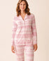 La Vie en Rose_Ski You Later Nordic_Pink Fair Isle Print Recycled Fibers Button-down S_40100793_P10554_01