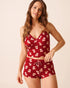 La Vie en Rose_Savvy Red Teddy Bear_Teddy Bear Print Super Soft Crop Cami_40100803_P60429_01