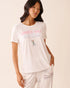 La Vie en Rose_Snow White_Apr�s-Ski Print Super Soft T-shirt_40100814_10011_01
