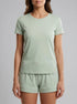 La Vie en Rose Mineral Gray Women Cotton T-shirt SKU: 40100825_30059 Image 00