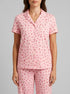 La Vie en Rose_Tickled Pink Strawberry_Spa Time Teddy Print Super Soft Button-down Shirt_40100830_P60440_00