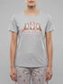 La Vie en Rose Comfy Grey Mix Women Dog & Cupcake Print Cotton Crew Neck T-shirt SKU: 40100836_00007 Image 00