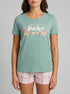 La Vie en Rose Aquifer Screen 2 Women Flowers & Cupcake Print Cotton Crew Neck T-shirt SKU: 40100836_P40539 Image 00