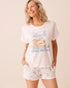 La Vie en Rose Snow White Women Brunch Print Super Soft T-shirt SKU: 40100845_10011 Image 01