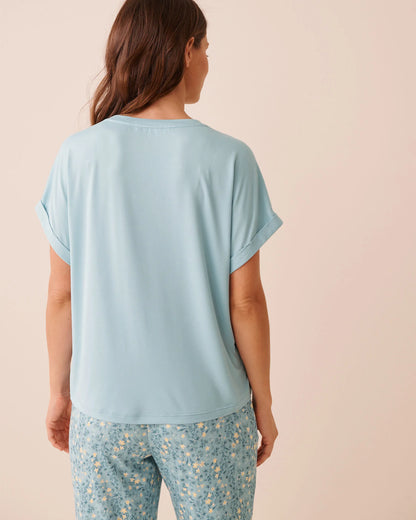 La Vie en Rose Stratosphere Women Brunch Print Super Soft T-shirt SKU: 40100845_40274 Image 02