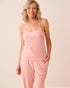 La Vie en Rose Pink Icing Mix Women Cotton Cami with Shelf Bra SKU: 40100848_60233 Image 01