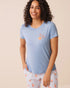 La Vie en Rose Brunnera Blue Women Dolce Vita Print Super Soft T-Shirt SKU: 40100864_40293 Image 01
