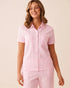 La Vie en Rose Festival Bloom Women Cotton Eyelet Button-Down Shirt SKU: 40100873_60244 Image 01