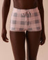 Pink Plaid Super Soft Pajama Shorts_40200632_P60297_01