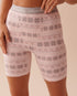 Fair Isle Print Super Soft Biker Style Pajama Shor_40200633_P60296_01